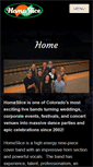 Mobile Screenshot of homesliceband.com